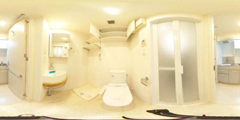 パノラマ画像トイレ