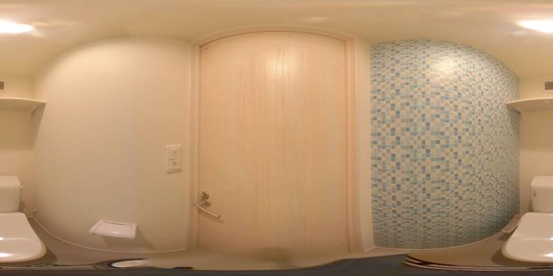 パノラマ画像トイレ