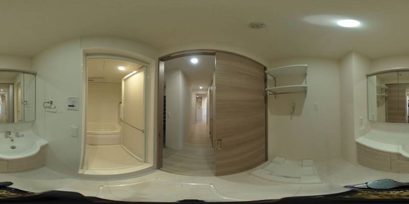 パノラマ画像玄関