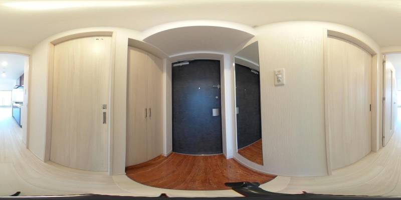 パノラマ画像玄関