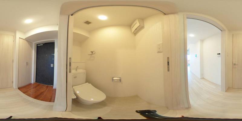 パノラマ画像トイレ