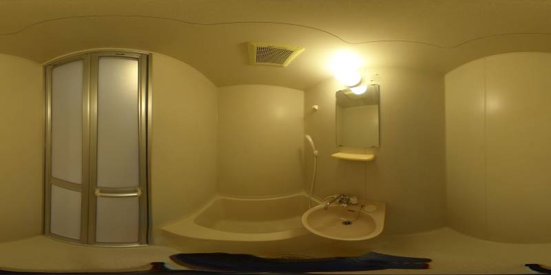 パノラマ画像バスルーム