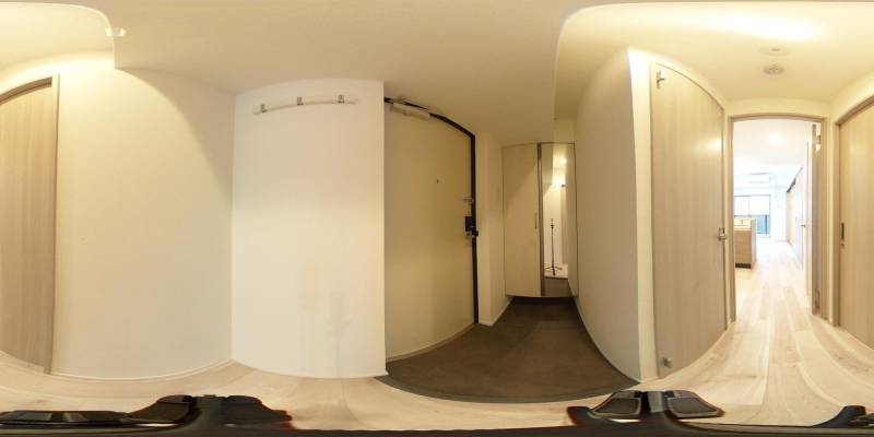 パノラマ画像玄関