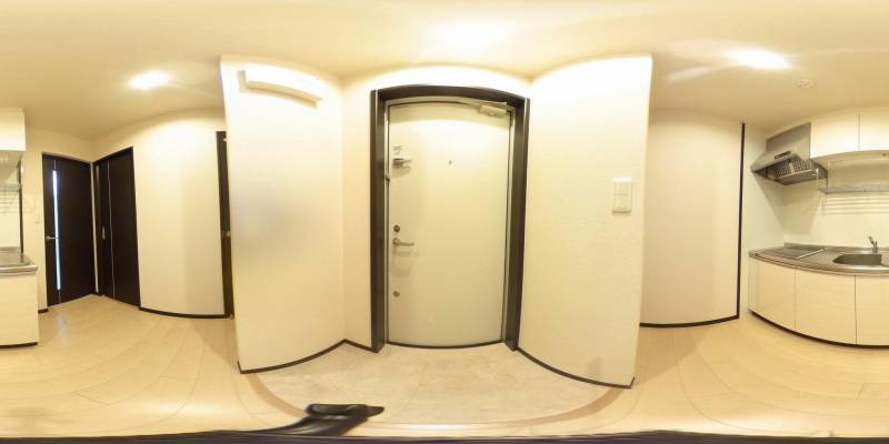 パノラマ画像玄関