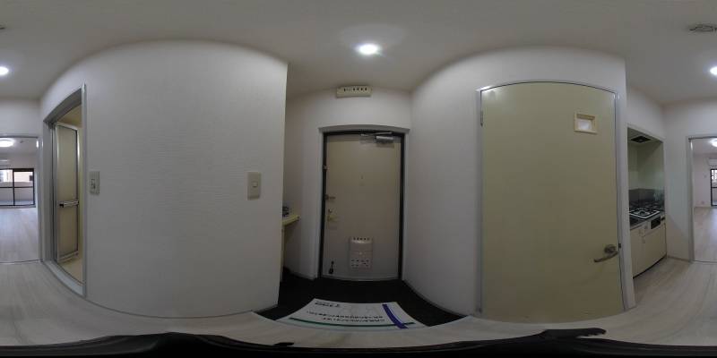 パノラマ画像玄関