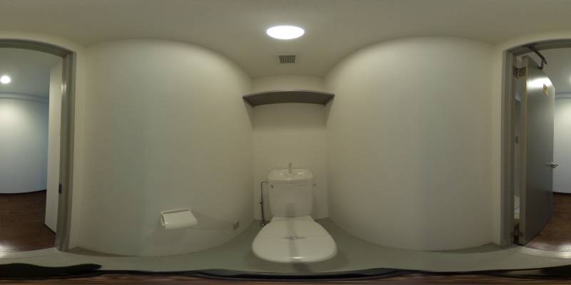 パノラマ画像トイレ