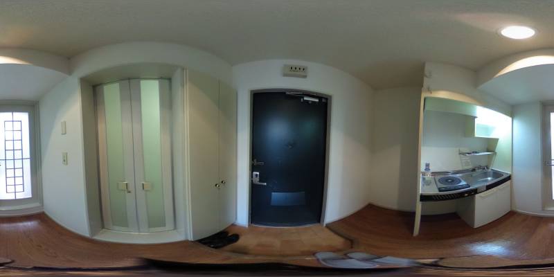 パノラマ画像玄関