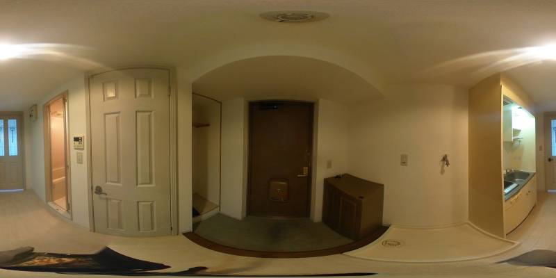 パノラマ画像玄関