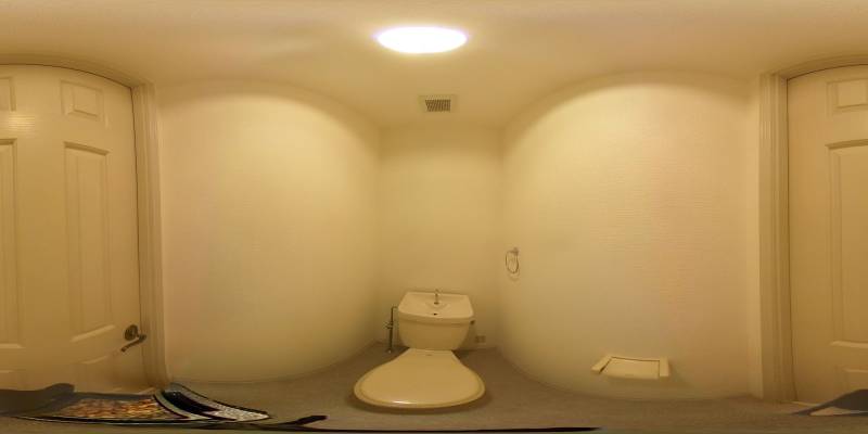 パノラマ画像トイレ