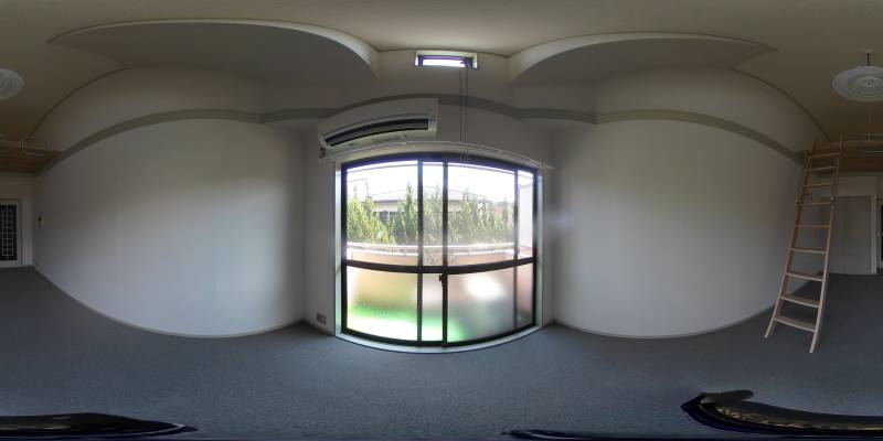 パノラマ画像洋室