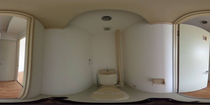 パノラマ画像トイレ
