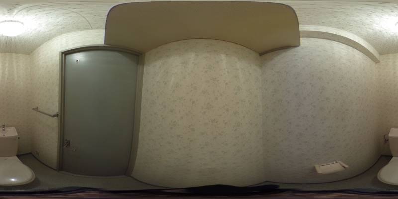 パノラマ画像トイレ