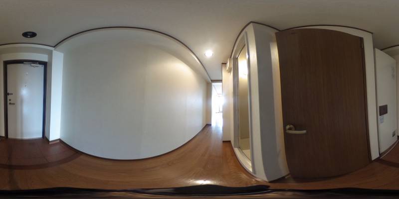 パノラマ画像玄関