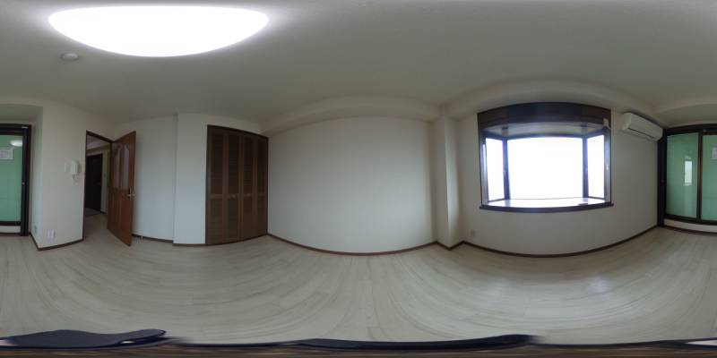 パノラマ画像リビング