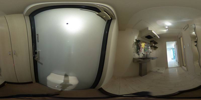 パノラマ画像玄関