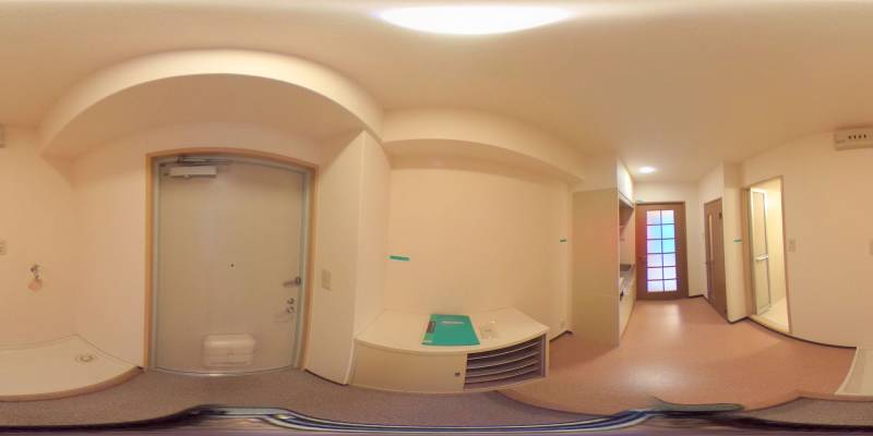 パノラマ画像玄関