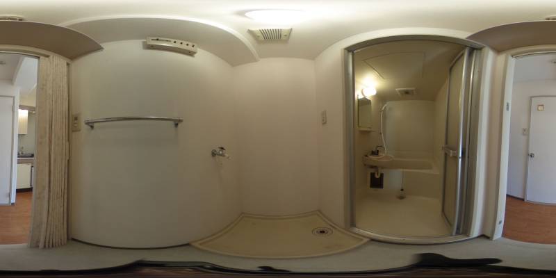 パノラマ画像洗面所