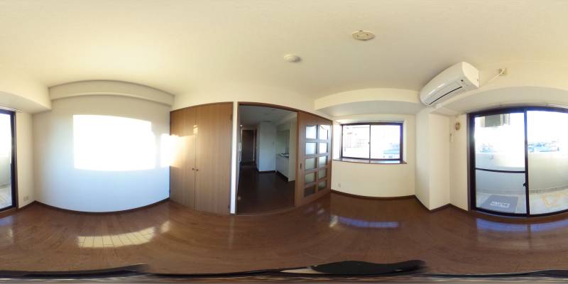 パノラマ画像洋室