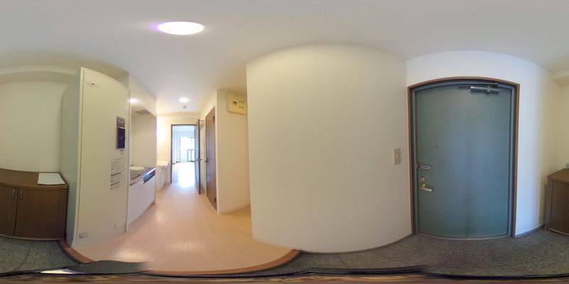 パノラマ画像玄関