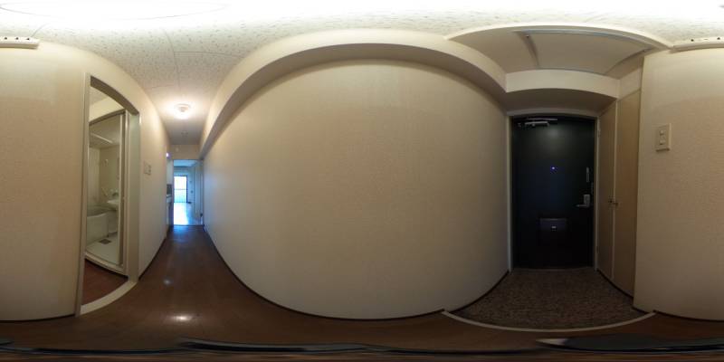 パノラマ画像玄関