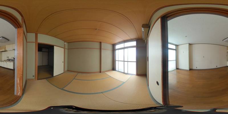 パノラマ画像リビング