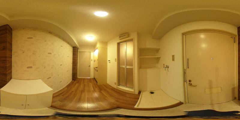 パノラマ画像玄関