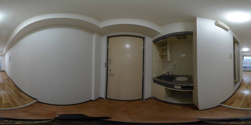 パノラマ画像玄関