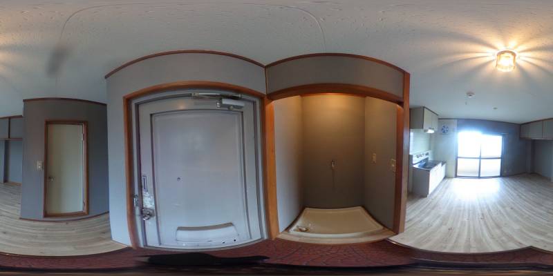 パノラマ画像玄関