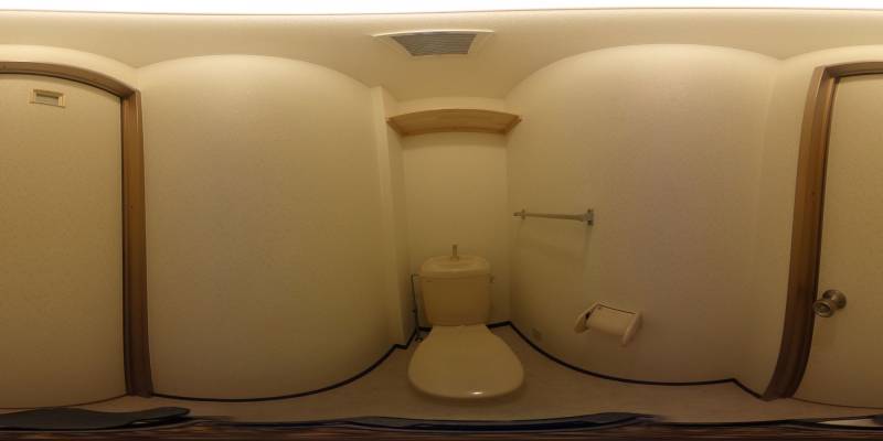 パノラマ画像トイレ