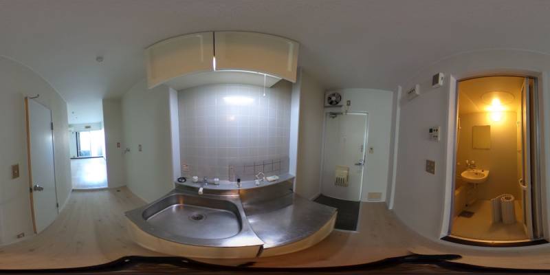 パノラマ画像キッチン