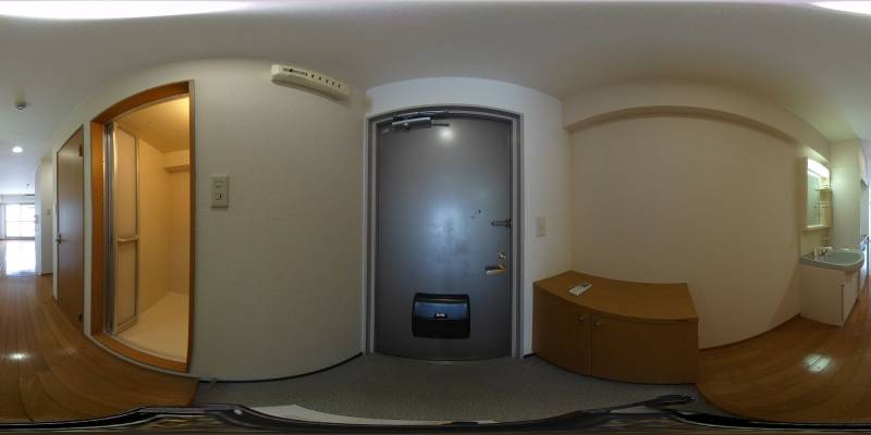 パノラマ画像玄関