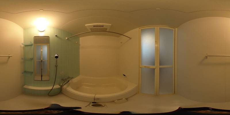 パノラマ画像バスルーム