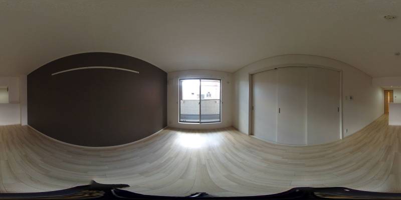 パノラマ画像リビング