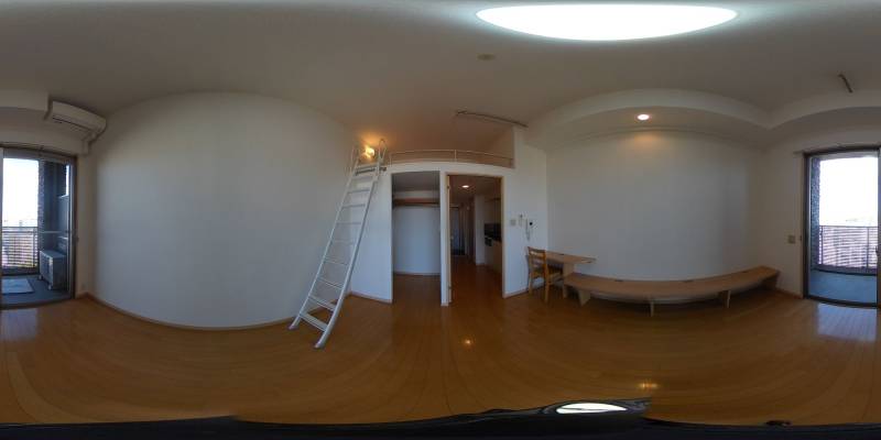 パノラマ画像リビング