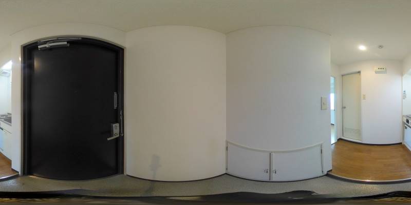 パノラマ画像玄関