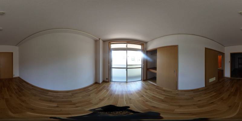 パノラマ画像洋室