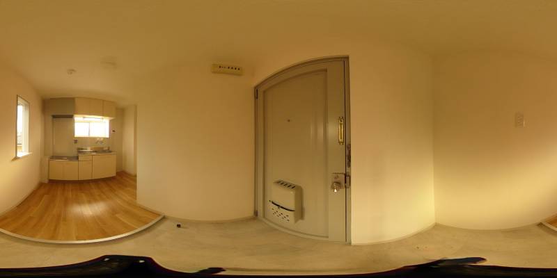 パノラマ画像玄関