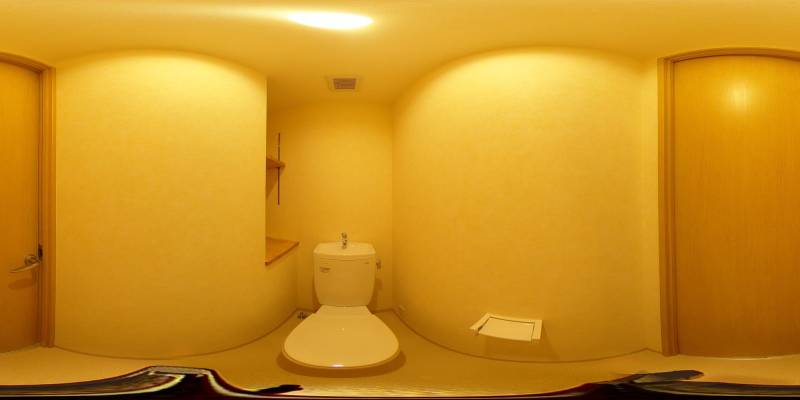 パノラマ画像トイレ