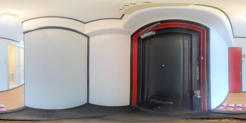 パノラマ画像玄関