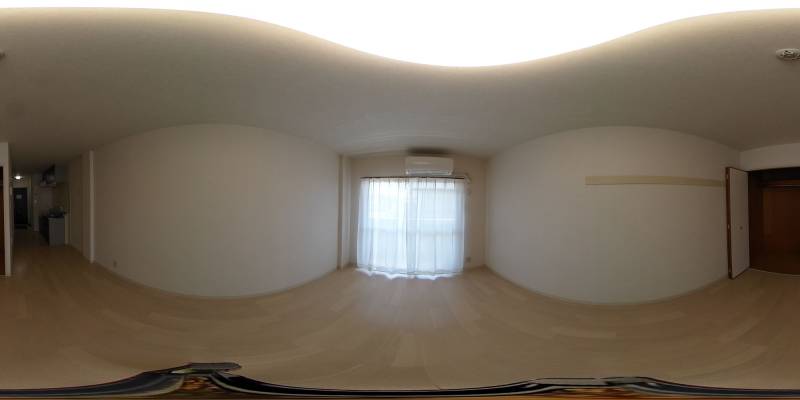 パノラマ画像洋室