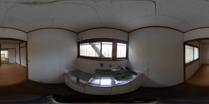 パノラマ画像キッチン