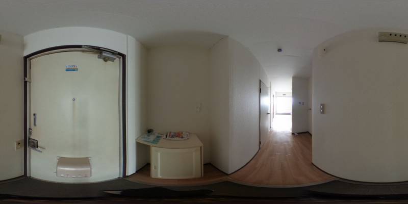 パノラマ画像玄関