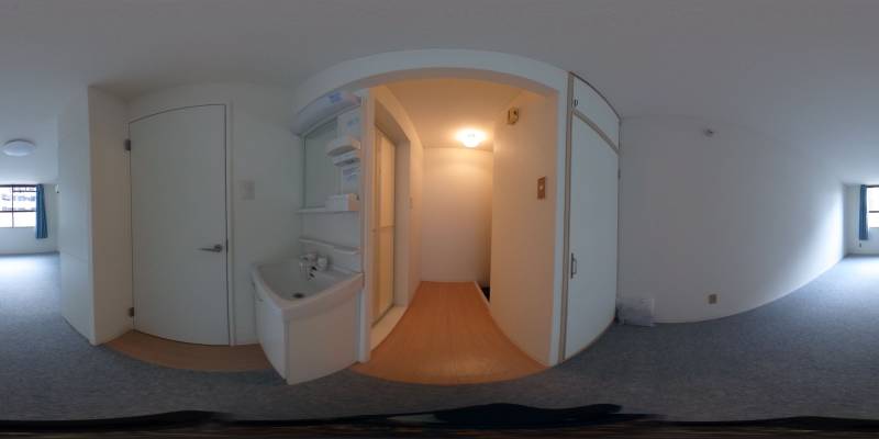 パノラマ画像洗面所