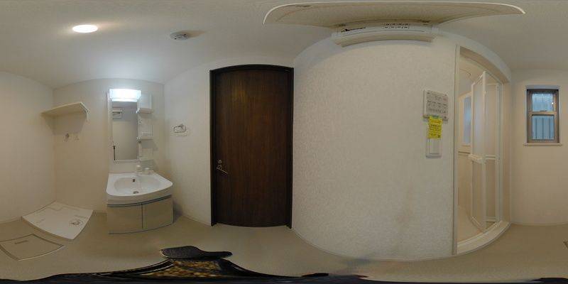 パノラマ画像洗面所