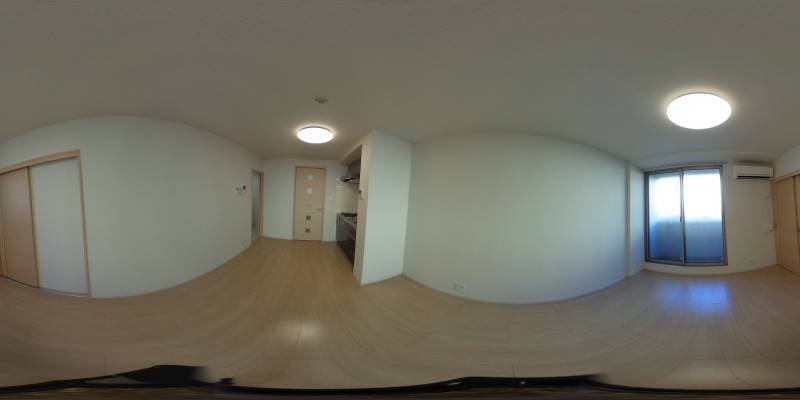 パノラマ画像リビング