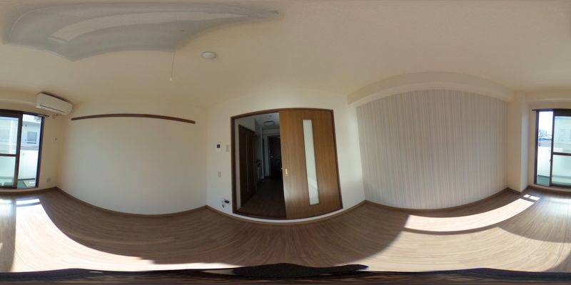 パノラマ画像洋室