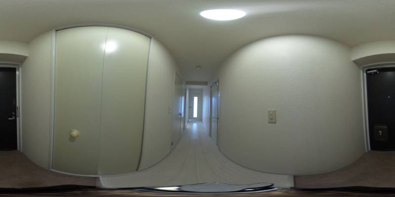 パノラマ画像玄関
