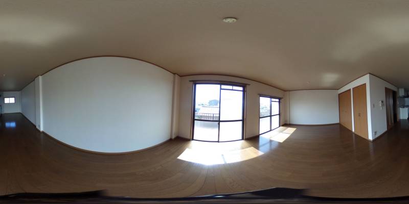 パノラマ画像リビング