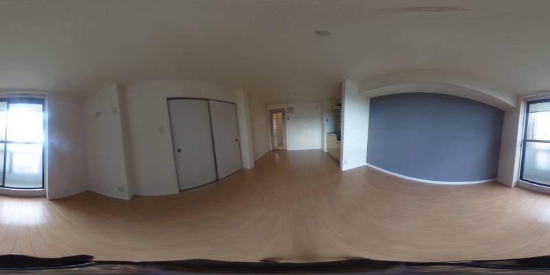 パノラマ画像リビング