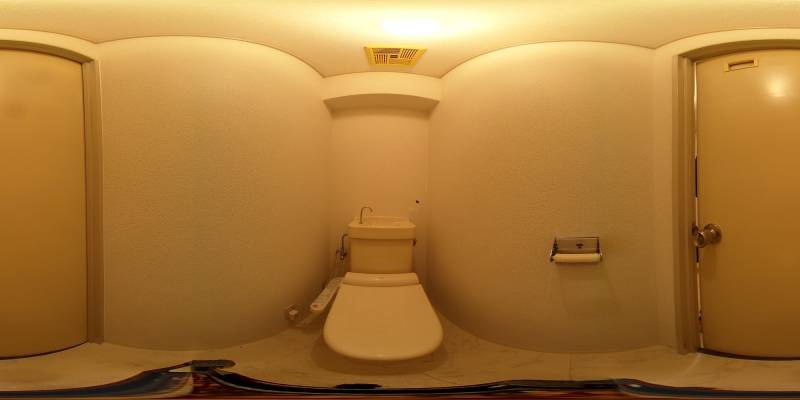 パノラマ画像トイレ